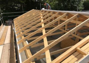 complete re-roof by paul smoker roofing ltd - project by our local roofer in gloucester